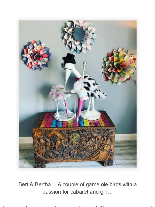 “One Of A Kind” Resin Sculpture Art & Jewellery – From GlamourBox – Caz&nbsp;Morgan