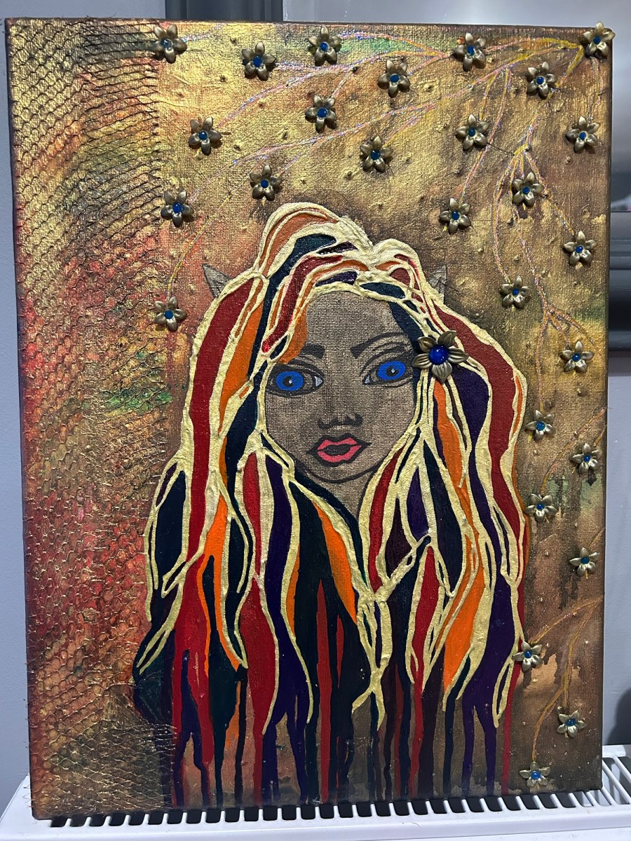 My Mixed Media Fairy, from start to&nbsp;finish…